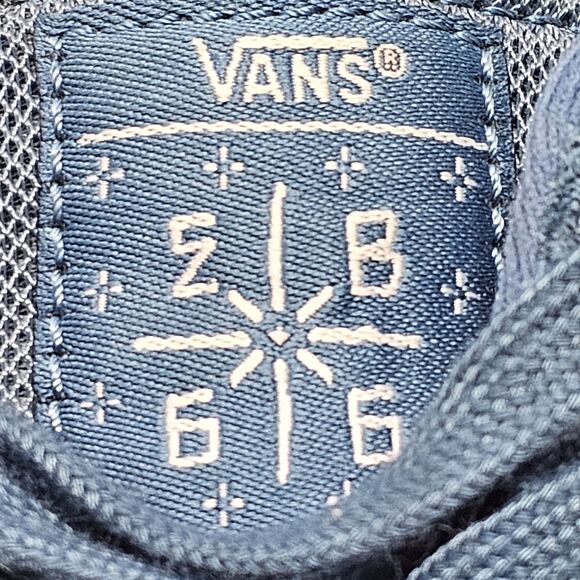 Vans Pro Skate Shoes Size 11.5 – Blue Yellow Stripe SickStick Sole Made China - Picture 3 of 10